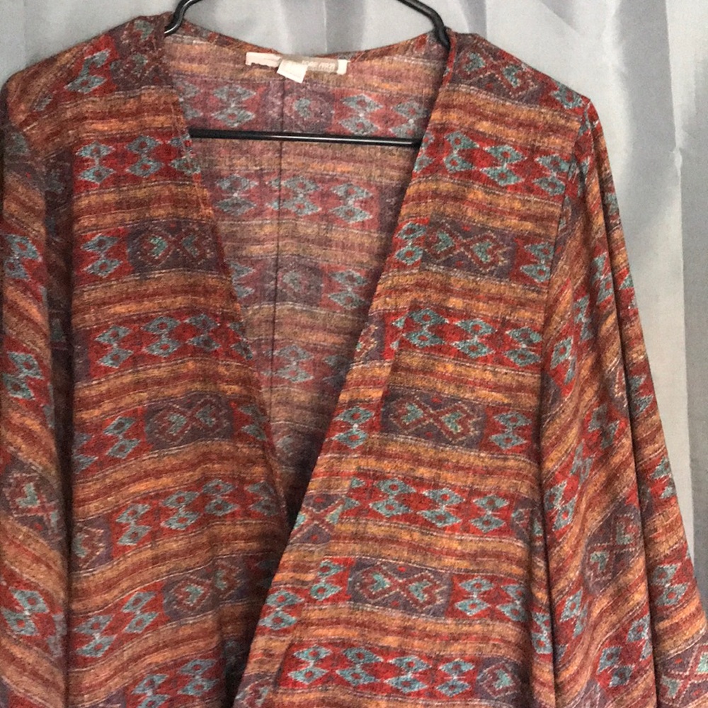 Aztec print cover